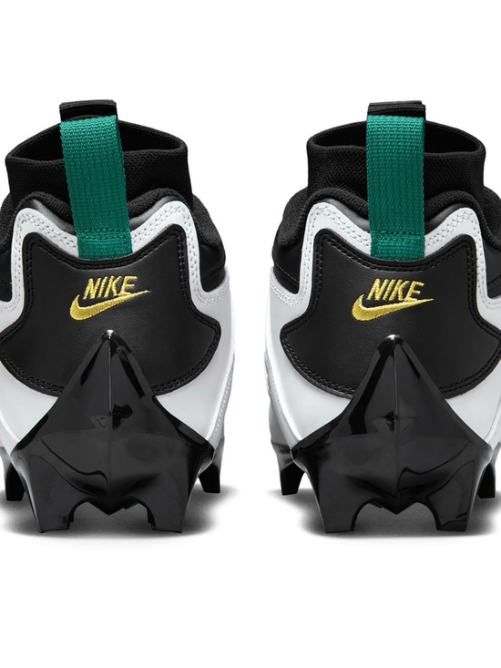 Nike Diamond Turf TD “93 Cleats in White, Black & Teal Accent main image 8